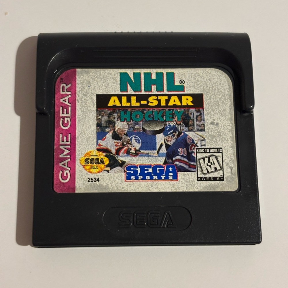 NHL All-Star Hockey for Sega Game Gear